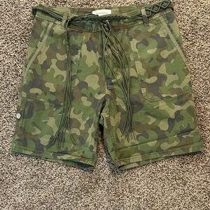 Sundance Camouflage Cargo Shorts